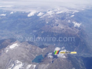 Lake seen from the plane back to Paris (203x)