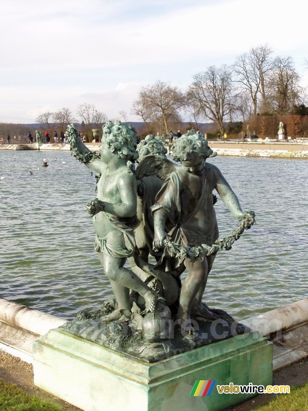 Engeltjes in de tuin van het kasteel van Versailles