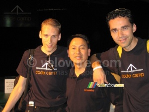 Thomas, Anh & Romain @ Orange Code Camp (461x)