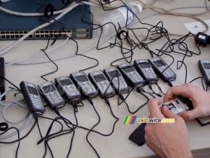 The collection of phones for one of my sessions during Code Camp (337x)