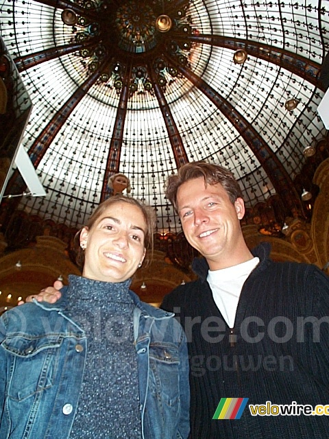 Ellen & Gilbert in de Galeries Lafayettes (2)