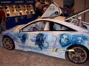 (CES) Une des voitures avec un système complet d'entertainment (402x)