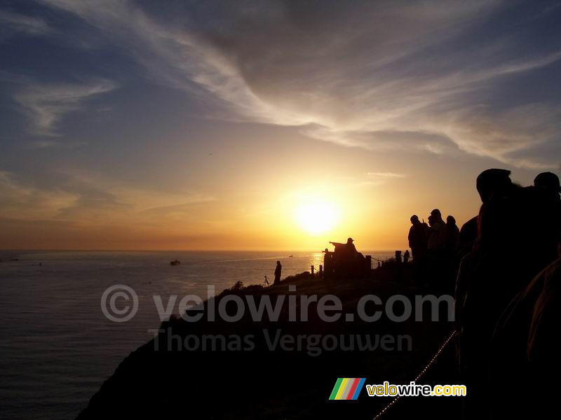 Zonsondergang in de Bay Area