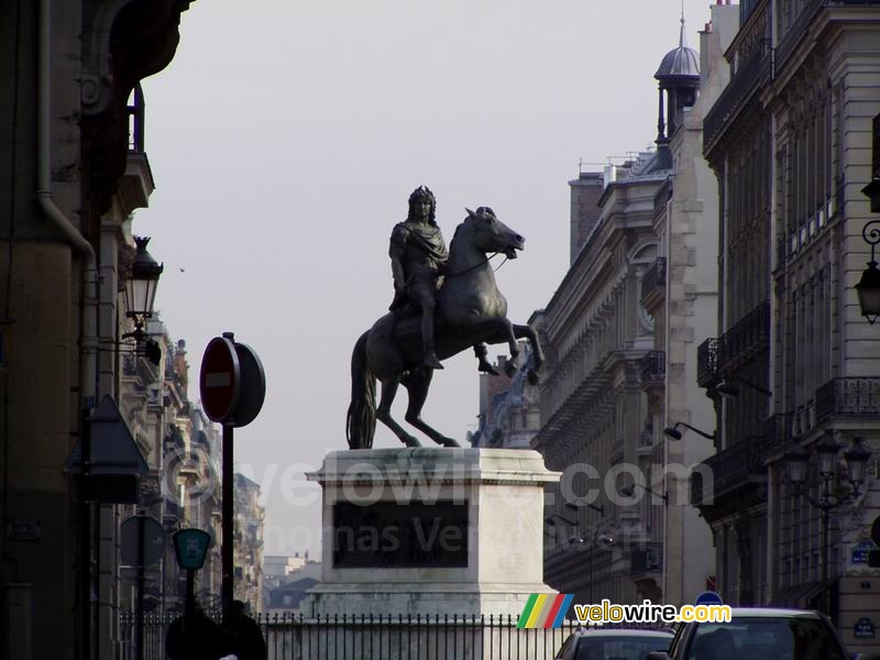 Louis XIV op zijn paard