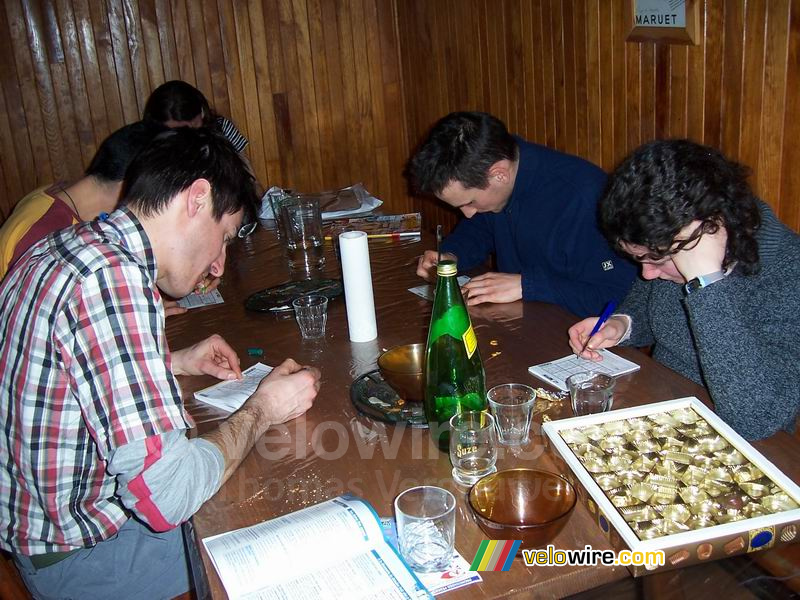 De Sudoku rage heeft ook in Les Carroz toegeslagen