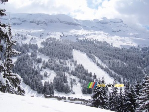 View on a part of the skiing area (329x)