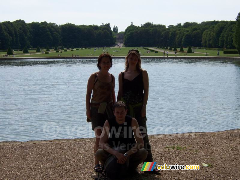 Poolse vrienden in het Parc de Sceaux