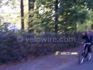 [The Netherlands] Isabelle on 'her' bicycle (567x)