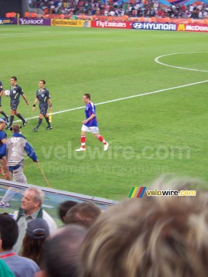 Ribery at the end of the first half (460x)