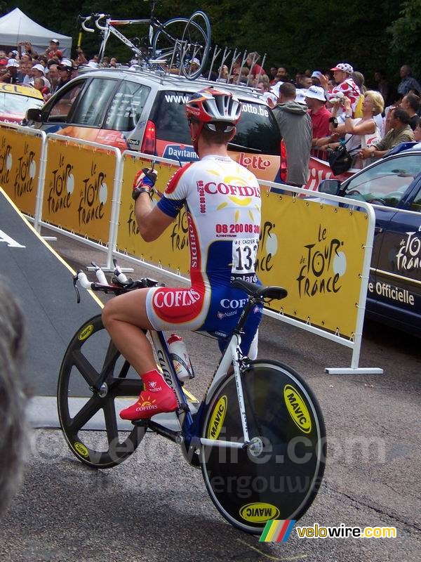 Jimmy Casper net voor vertrek