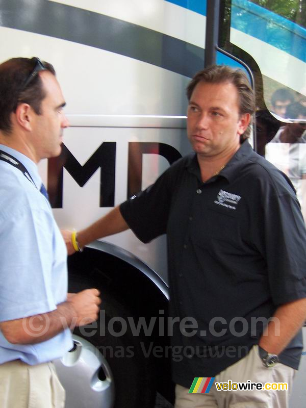 Johan Bruyneel, ploegleider van Discovery