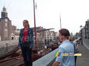 [The Netherlands - Rotterdam] Ellen and Gilbert in front of Delfshaven (259x)