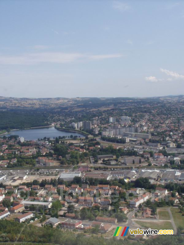 Montceau-les-Mines, de aankomstplaats