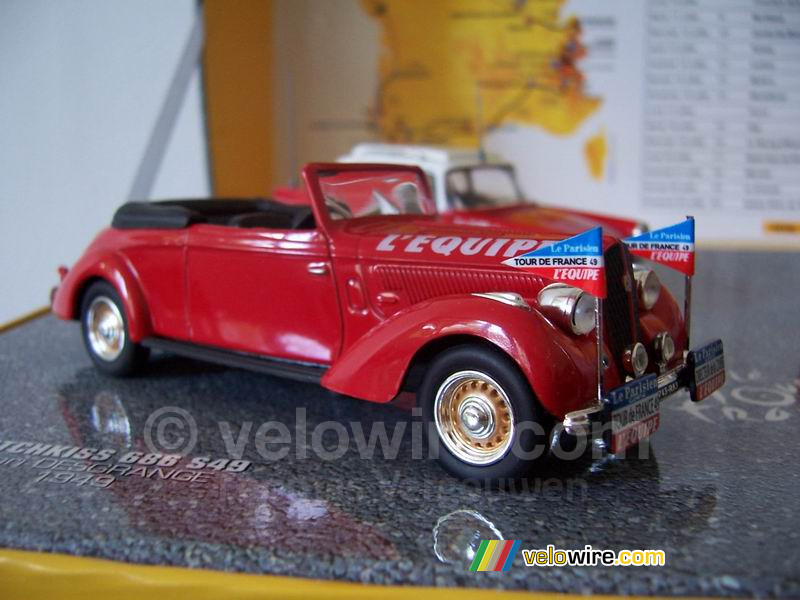 Miniatuurversie Hotchkiss 686 S49 - Henri Desgrange - 1949