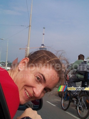 [The Netherlands - Rotterdam] Ellen in the car (425x)