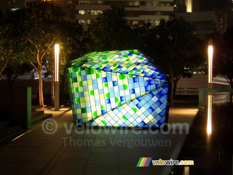 Kunst op het dak van Two IFC