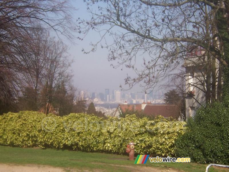 Parijs gezien vanuit Meudon