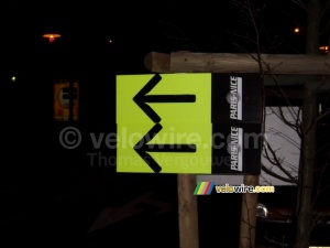 The arrows indicating the direction of the prologue of Paris-Nice (624x)