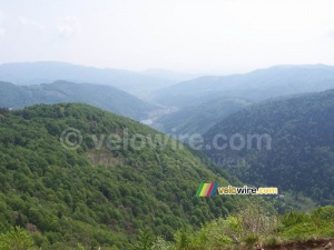 Le lac d'Alfeld vu depuis Ballon d'Alsace (446x)