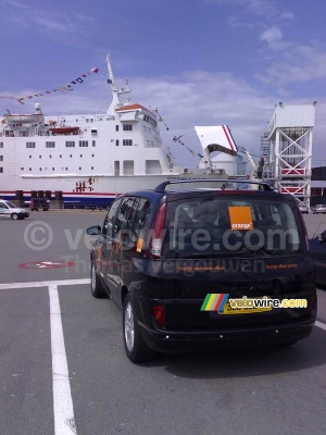 One of the Orange cars waiting for the SeaFrance boat (474x)