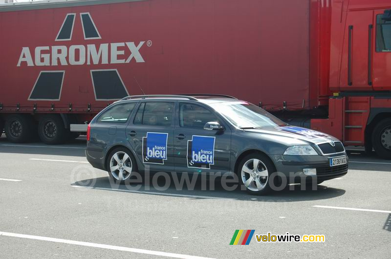 France Bleu (radio) auto in Calais