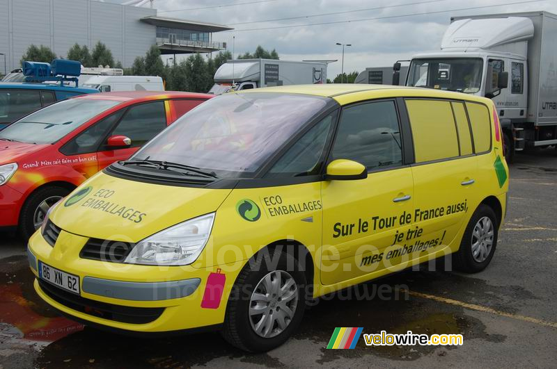 Een Eco Emballages auto