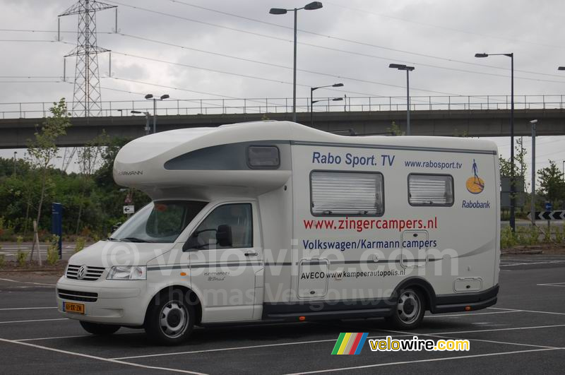 De Rabo Sport TV camper
