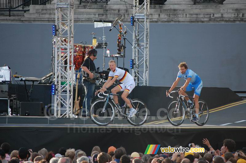 Gerolsteiner: Fabian Wegmann & Peter Frolich