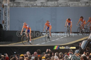 Rabobank : Michael Rasmussen, Michael Boogerd, Denis Menchov & Thomas Dekker (643x)