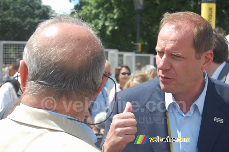 Jean-Marie Leblanc en Christian Prudhomme