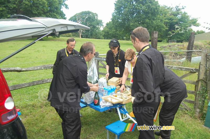 Onze eerste picknick