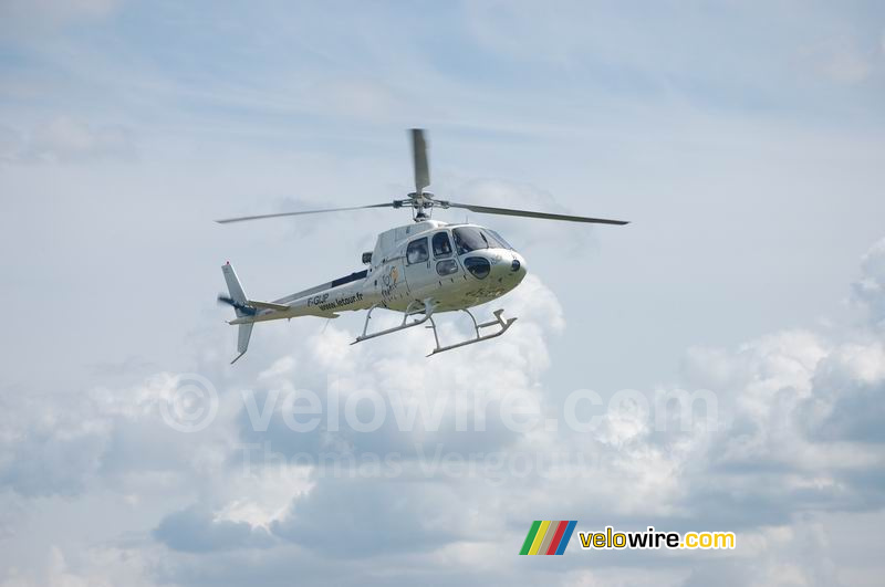 Eén van de VIP helikopters