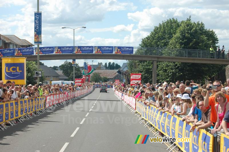 Veel publiek vlakbij Canterbury (3)