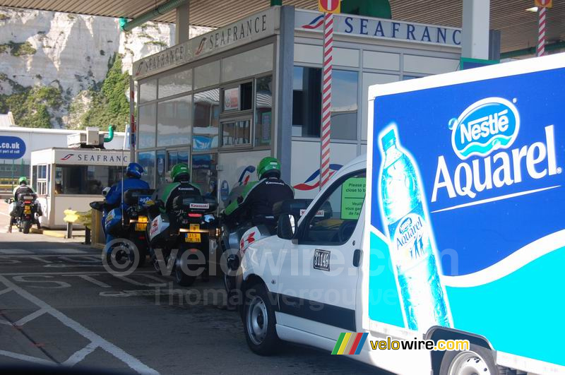 Inchecken bij SeaFrance in Dover