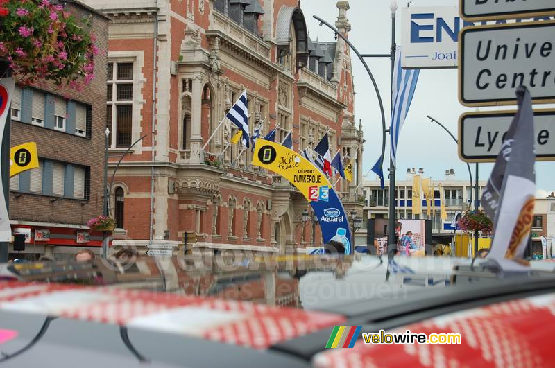 Het vertrek vanuit Duinkerke