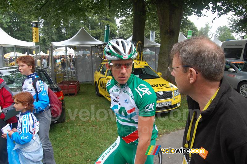 Sébastien Hinault (Crédit Agricole) in gesprek met Jean-François Rault