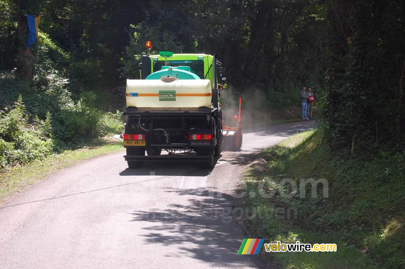 De vrachtwagen van de DDE