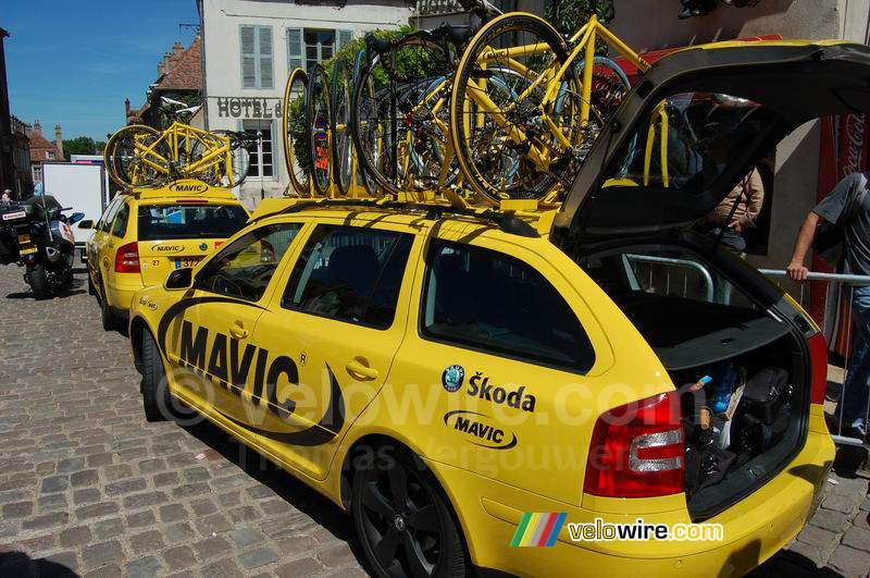 De Mavic auto's - neutrale materiaalwagens