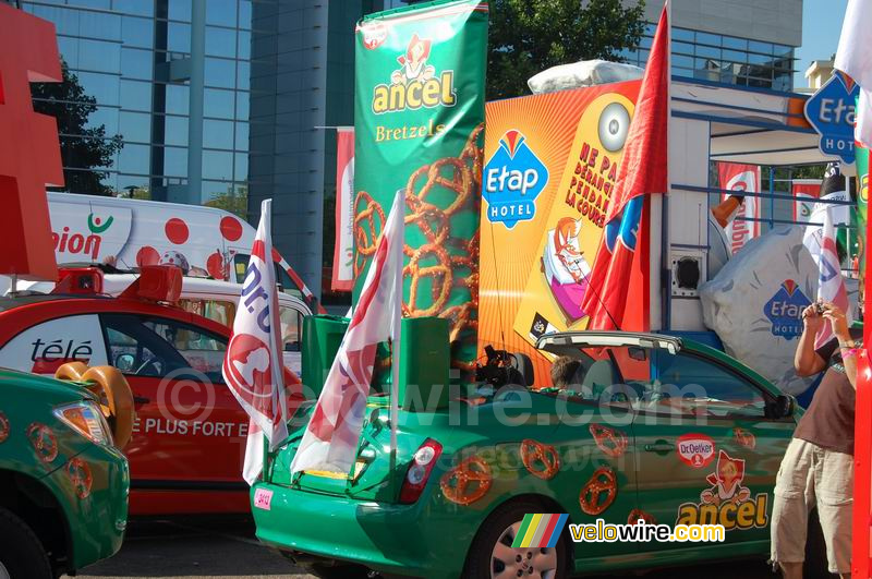 De Ancel reclamecaravaan in Bourg-en-Bresse (2)