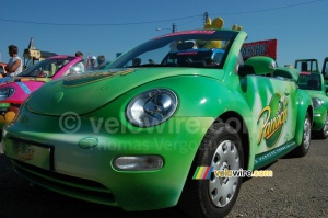 La New Beetle de la caravane publicitaire Panach' (510x)