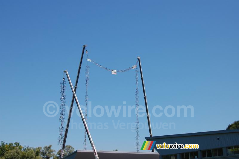 Nog meer hangende fietsen!!