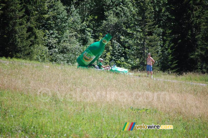 De Méhari van Panach' tussen het gras