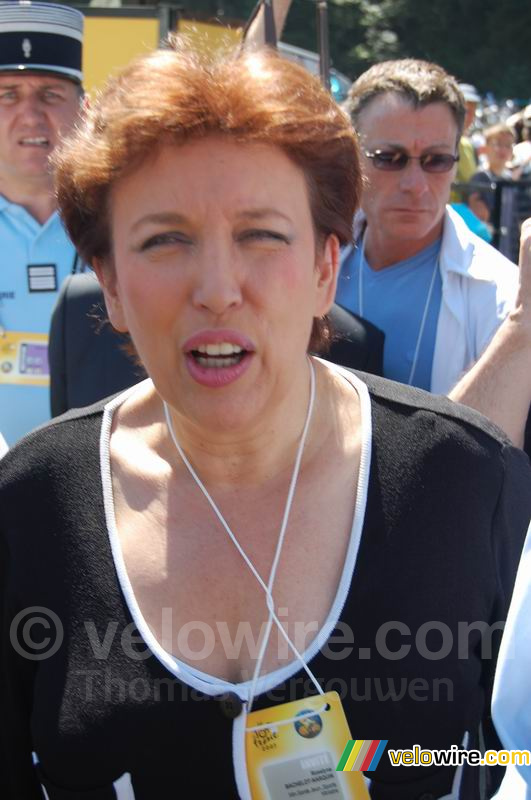 Roselyne Bachelot in het Village Départ (2)