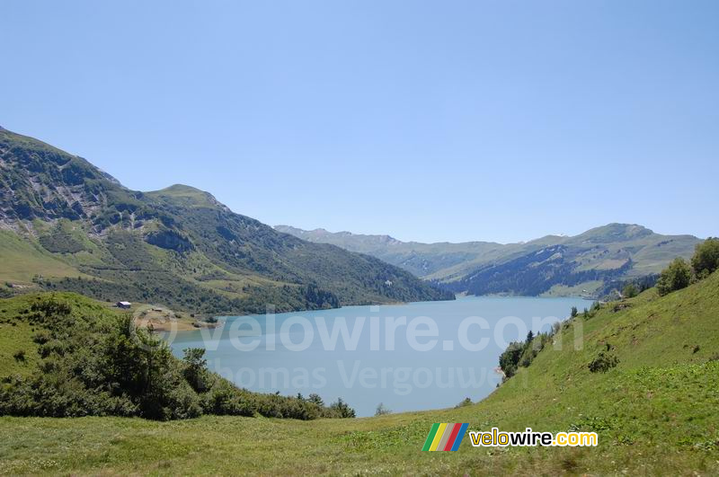Het meer bij de Barrage de Roselend (2)