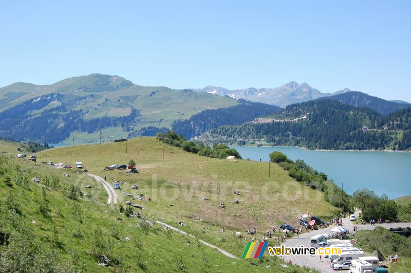 Het meer bij de Barrage de Roselend (3)