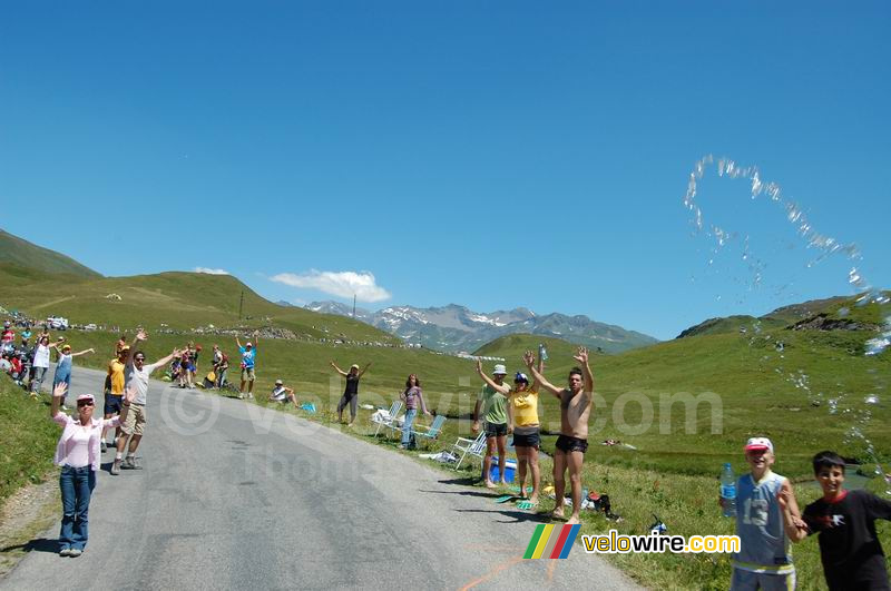 Publiek op de Cormet de Roselend (2)