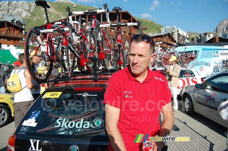 Kim Andersen, ploegleider van Team CSC