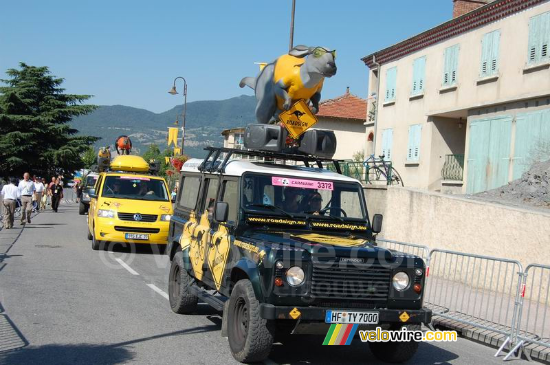 De Roadsign / South Australia reclamecaravaan (1)