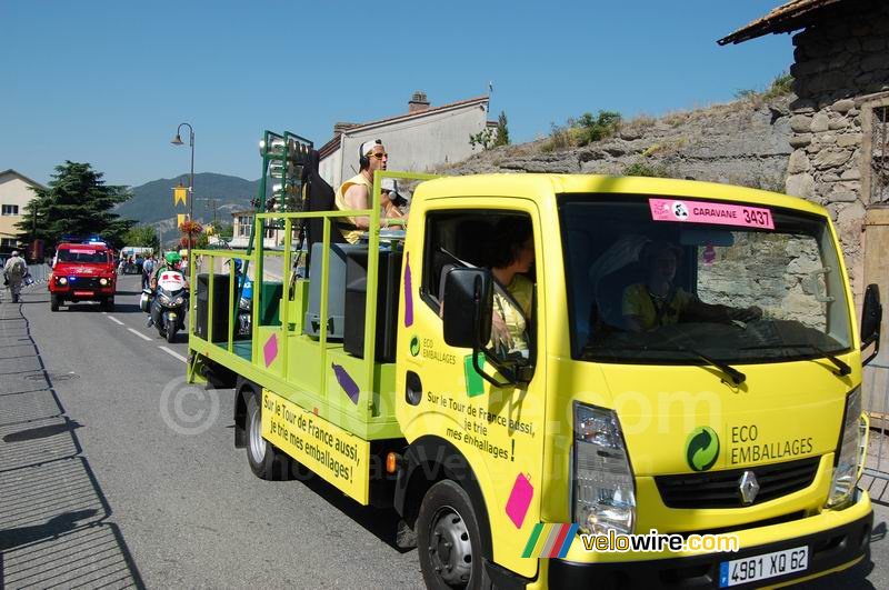 De Eco Emballages reclamecaravaan (3)