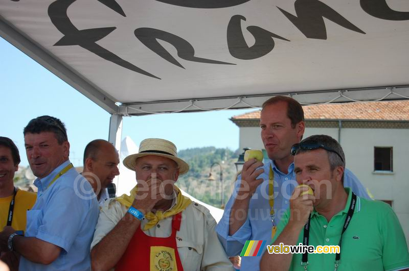 De appels uit Tallard smaken lekker